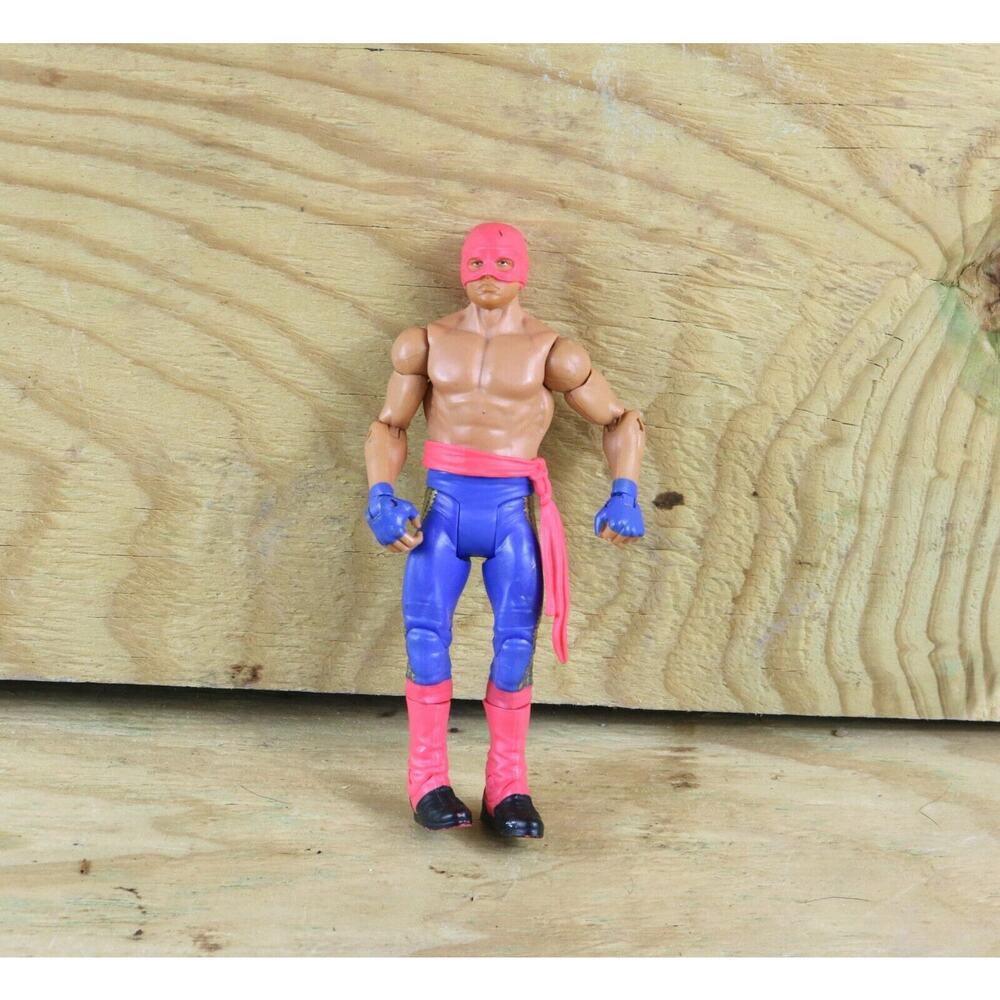 WWE Elite Series Wrestling Figure Blue WWF Star Mask 2013 REY MYSTERIO Mattel